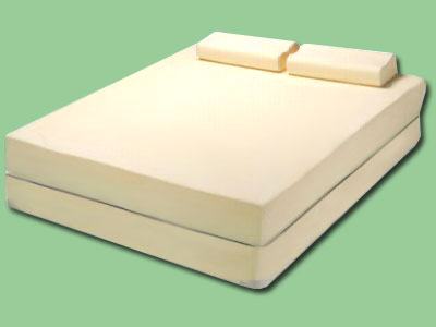 Visco Mattress With Contour Pillows