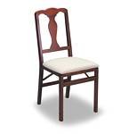 Quality Fiddle Back Hardwood Folding Chairs